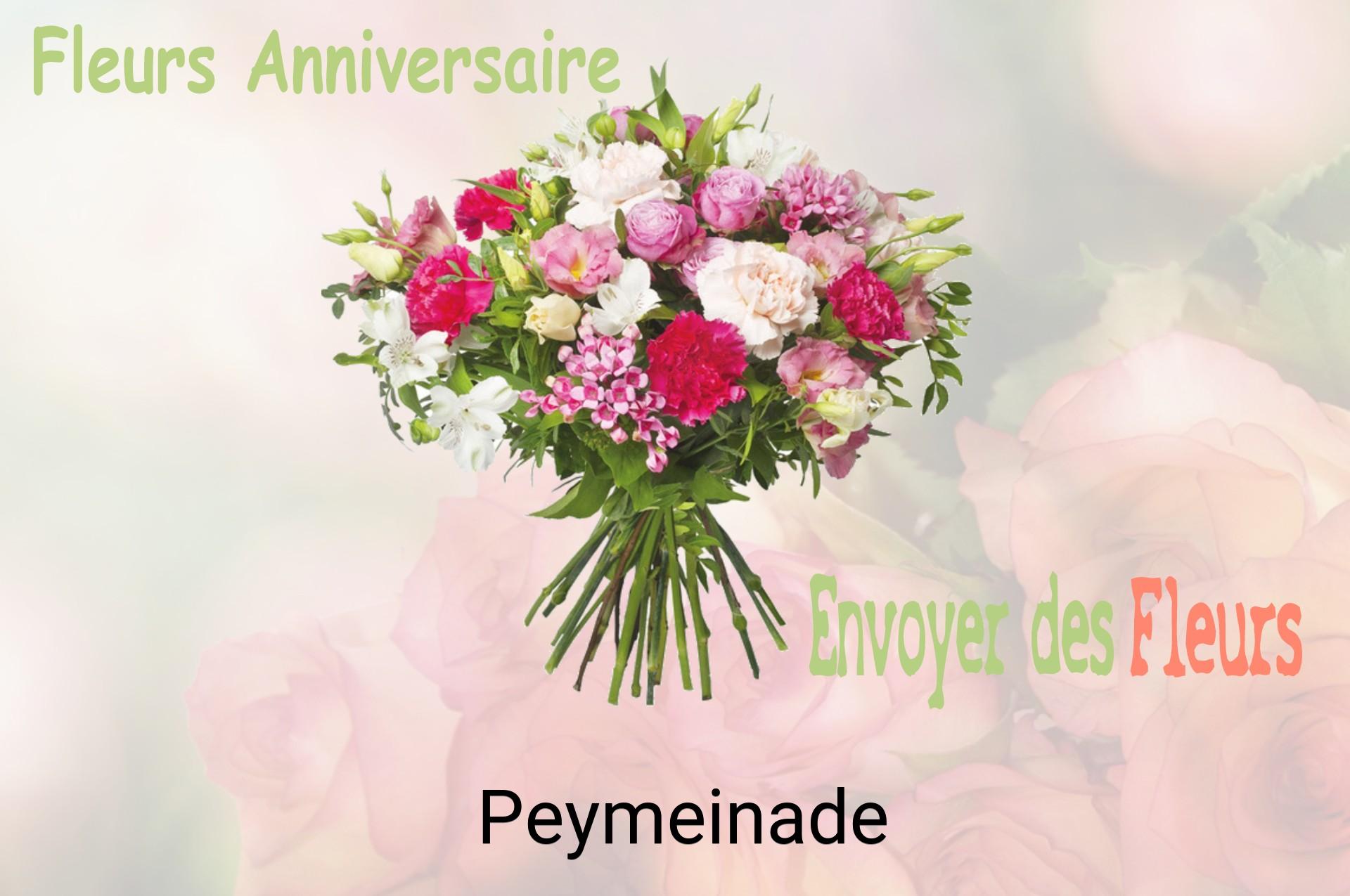 Bouquet de fleurs d’anniversaire livré à Peymeinade